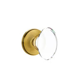 Emtek - Passage, Watford Rosette, Hampton Crystal Knob, US7 - French Antique