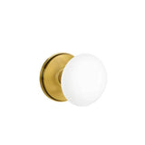 Emtek - Privacy, Watford Rosette, Ice White Porcelain Knob, US7 - French Antique