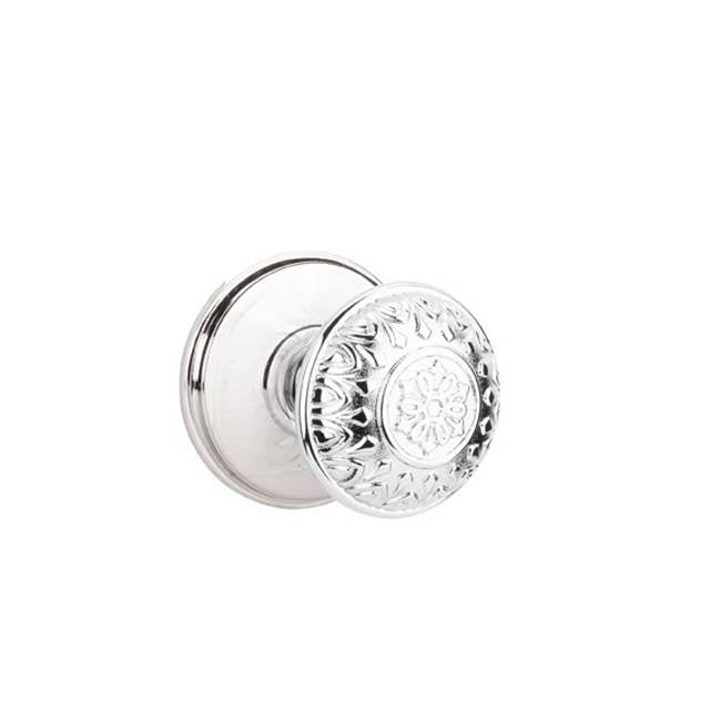 Emtek - Privacy, Watford Rosette, Lancaster Knob, US26 - Polished Chrome