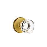 Emtek - Passage, Watford Rosette, Lowell Crystal Knob, US7 - French Antique