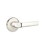 Emtek - Passage, Watford Rosette, Milano Lever, RH, US14 - Polished Nickel