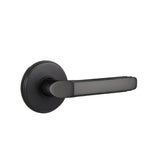 Emtek - Privacy, Watford Rosette, Milano Lever, LH, US19 - Flat Black