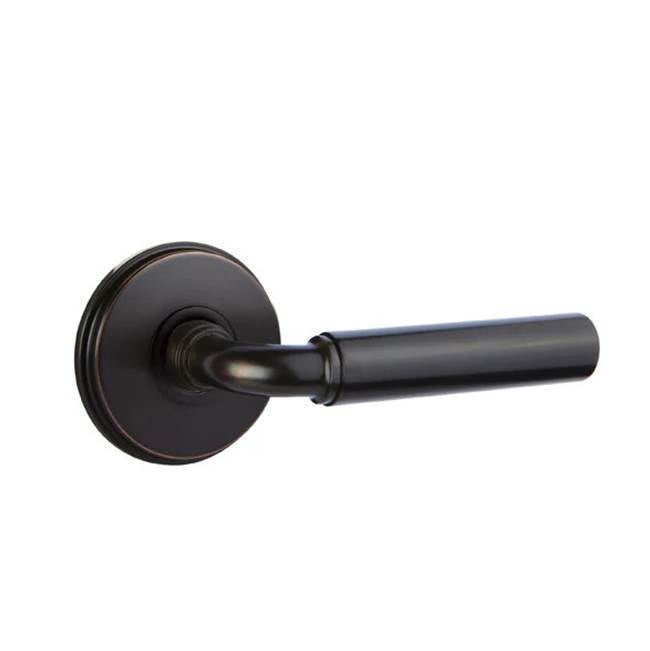 Emtek - Privacy, Watford Rosette, Manning Lever, LH, US10B - Oil Rubbed Bronze