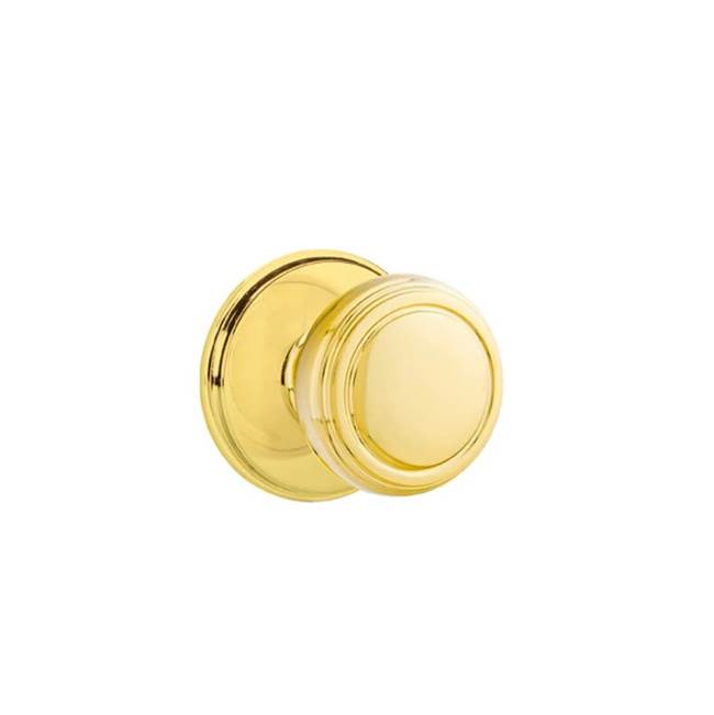 Emtek - Concealed, Passage, Watford Rosette, Norwich Knob, US3 - Polished Brass