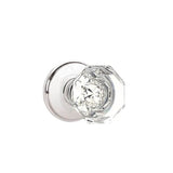 Emtek - Privacy, Watford Rosette, Old Town Crystal Knob, US26 - Polished Chrome