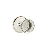 Emtek - Privacy, Watford Rosette, Providence Crystal Knob, US14 - Polished Nickel