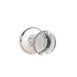 Emtek - Privacy, Watford Rosette, Providence Crystal Knob, US26 - Polished Chrome