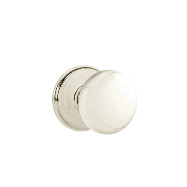 Emtek - Concealed, Passage, Watford Rosette, Providence Knob, US14 - Polished Nickel