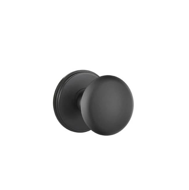 Emtek - Privacy, Watford Rosette, Providence Knob, US19 - Flat Black