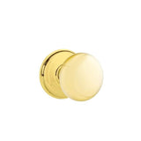 Emtek - Concealed, Privacy, Watford Rosette, Providence Knob, US3 - Polished Brass