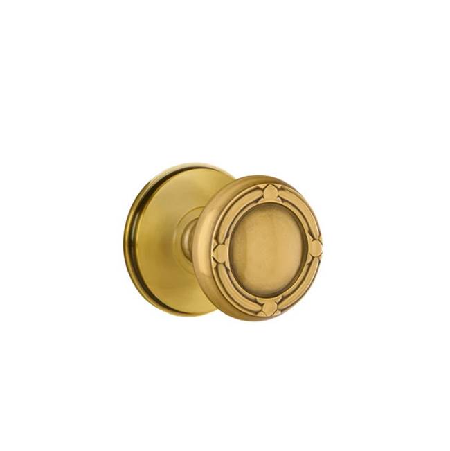 Emtek - Passage, Watford Rosette, Ribbon and Reed Knob, US7 - French Antique