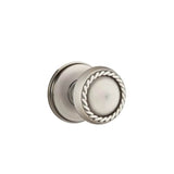 Emtek - Concealed, Privacy, Watford Rosette, Rope Knob, US15A - Pewter