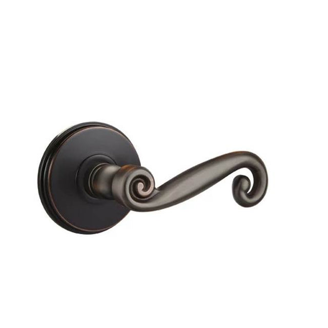 Emtek - Passage, Watford Rosette, Rustic Lever, LH, US10B - Oil Rubbed Bronze