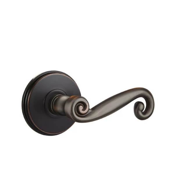 Emtek - Concealed, Privacy, Watford Rosette, Rustic Lever, US10B - Oil Rubbed Bronze