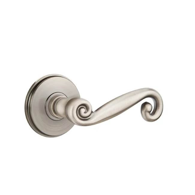 Emtek - Concealed, Privacy, Watford Rosette, Rustic Lever, US15A - Pewter