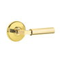 Emtek - SELECT Passage, Watford Rosette US3NL, L-Square Stem US3NL, Smooth Handle US3NL RH - Unlacquered Brass