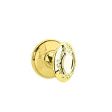Emtek - Dummy, Watford Rosette, Victoria Knob, US3NL - Unlacquered Brass