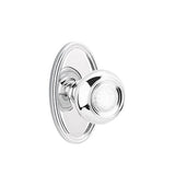 Emtek - Passage, Quincy Rosette, Belmont Knob, US26 - Polished Chrome
