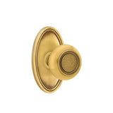 Emtek - Passage, Quincy Rosette, Belmont Knob, US7 - French Antique