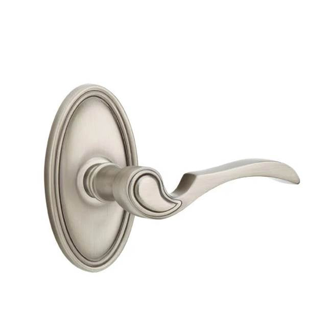Emtek - Passage, Oval Rosette, Coventry Lever, RH, US15A - Pewter