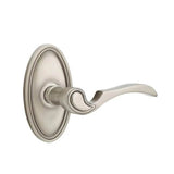 Emtek - Concealed, Privacy, Oval Rosette, Coventry Lever, US15A - Pewter