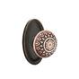 Emtek - Concealed, Passage, Oval Rosette, Lancaster Knob, US10B - Oil Rubbed Bronze