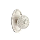Emtek - Dummy, Oval Rosette, Lancaster Knob, US15 - Satin Nickel
