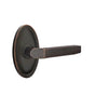 Emtek - Dummy, Oval Rosette, Milano Lever, US10B - Oil Rubbed Bronze