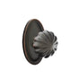 Emtek - Privacy, Oval Rosette, Melon Knob, US10B - Oil Rubbed Bronze