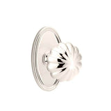 Emtek - Dummy, Oval Rosette, Melon Knob, US14 - Polished Nickel