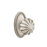 Emtek - Privacy, Oval Rosette, Melon Knob, US15A - Pewter