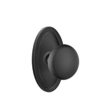 Emtek - Dummy, Oval Rosette, Providence Knob, US19 - Flat Black