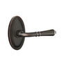Emtek - Dummy, Oval Rosette, Turino Lever, US10B - Oil Rubbed Bronze