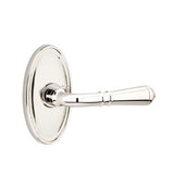 Emtek - Dummy, Oval Rosette, Turino Lever, US14 - Polished Nickel