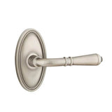 Emtek - Passage, Oval Rosette, Turino Lever, LH, US15A - Pewter
