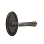 Emtek - Passage, Oval Rosette, Wembley Lever, LH, US10B - Oil Rubbed Bronze
