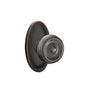 Emtek - Dummy, Oval Rosette, Waverly Knob, US10B - Oil Rubbed Bronze