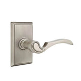 Emtek - Passage, Rectangular Rosette, Coventry Lever, RH, US15A - Pewter