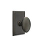 Emtek - Concealed, Passage, Rectangular Rosette, Egg Knob, US10B - Oil Rubbed Bronze
