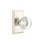 Emtek - Concealed, Passage, Rectangular Rosette, Georgetown Knob, US14 - Polished Nickel