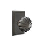 Emtek - Passage, Rectangular Rosette, Melon Knob, US10B - Oil Rubbed Bronze