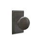 Emtek - Dummy, Rectangular Rosette, Providence Knob, US10B - Oil Rubbed Bronze