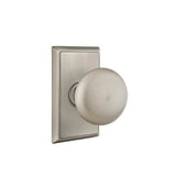Emtek - Dummy, Rectangular Rosette, Providence Knob, US15A - Pewter