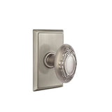 Emtek - Dummy, Rectangular Rosette, Victoria Knob, US15A - Pewter