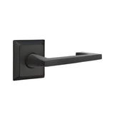 Emtek - Concealed, Privacy, Quincy Rosette, Argos Lever, US19 - Flat Black