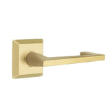 Emtek - Passage, Quincy Rosette, Argos Lever, LH, US4 - Satin Brass