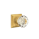 Emtek - Passage, Quincy Rosette, Astoria Crystal Knob, US7 - French Antique