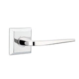 Emtek - Passage, Quincy Rosette, Athena Lever, RH, US26 - Polished Chrome