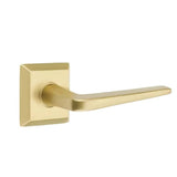 Emtek - Passage, Quincy Rosette, Athena Lever, RH, US4 - Satin Brass