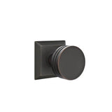 Emtek - Passage, Quincy Rosette, Bern Knob, US10B - Oil Rubbed Bronze